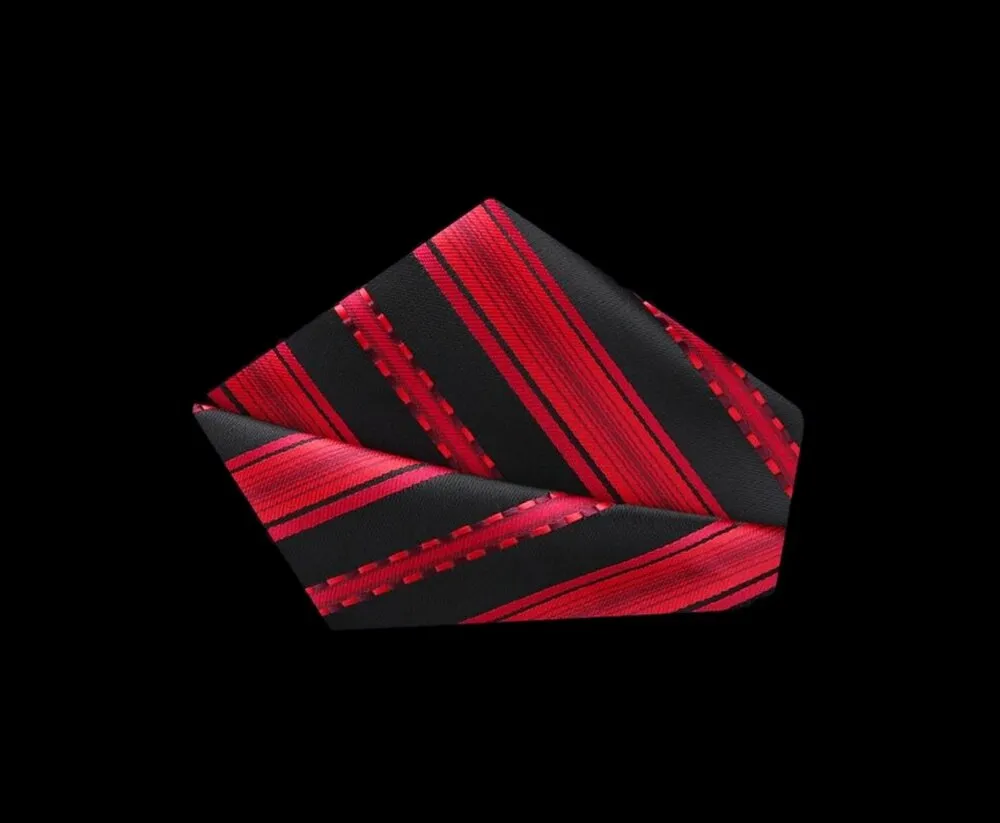 Berkley Stripe Pocket Square