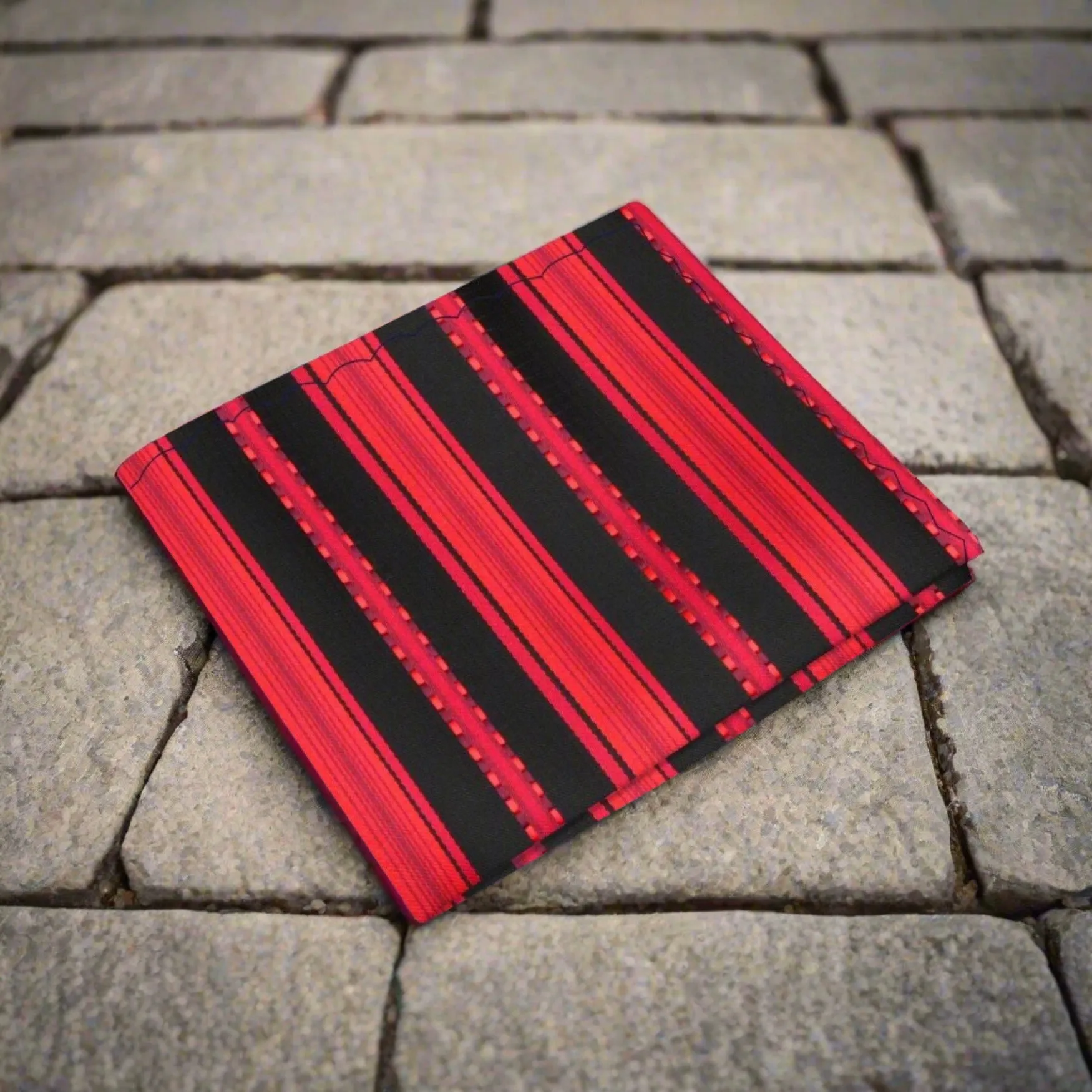 Berkley Stripe Pocket Square