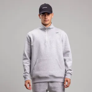 Brake Quarter Zip Unisex SILVER MARLE