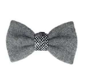 Brown's Pet Range Urban | Grey Tweed Bow Tie For Dogs