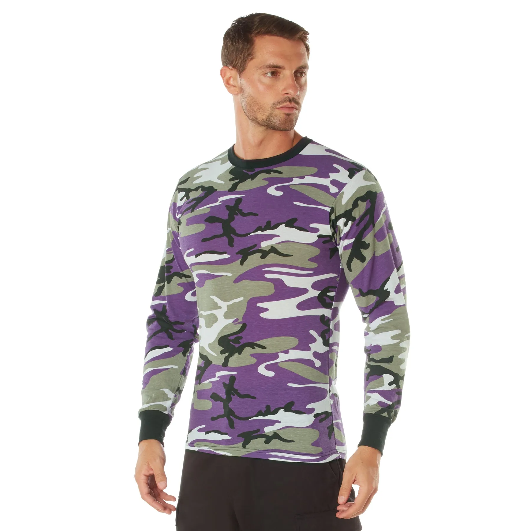 Camo Poly/Cotton Long Sleeve Shirts