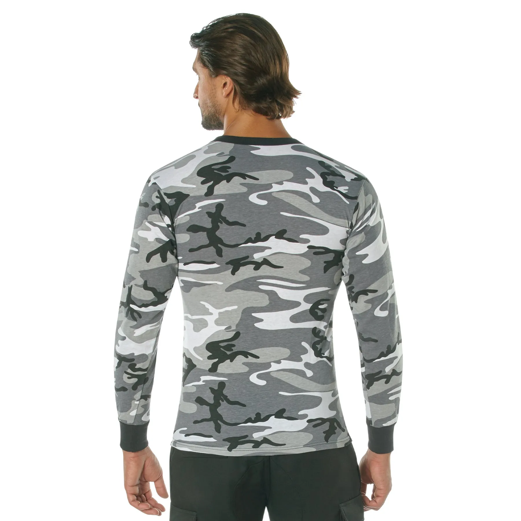 Camo Poly/Cotton Long Sleeve Shirts