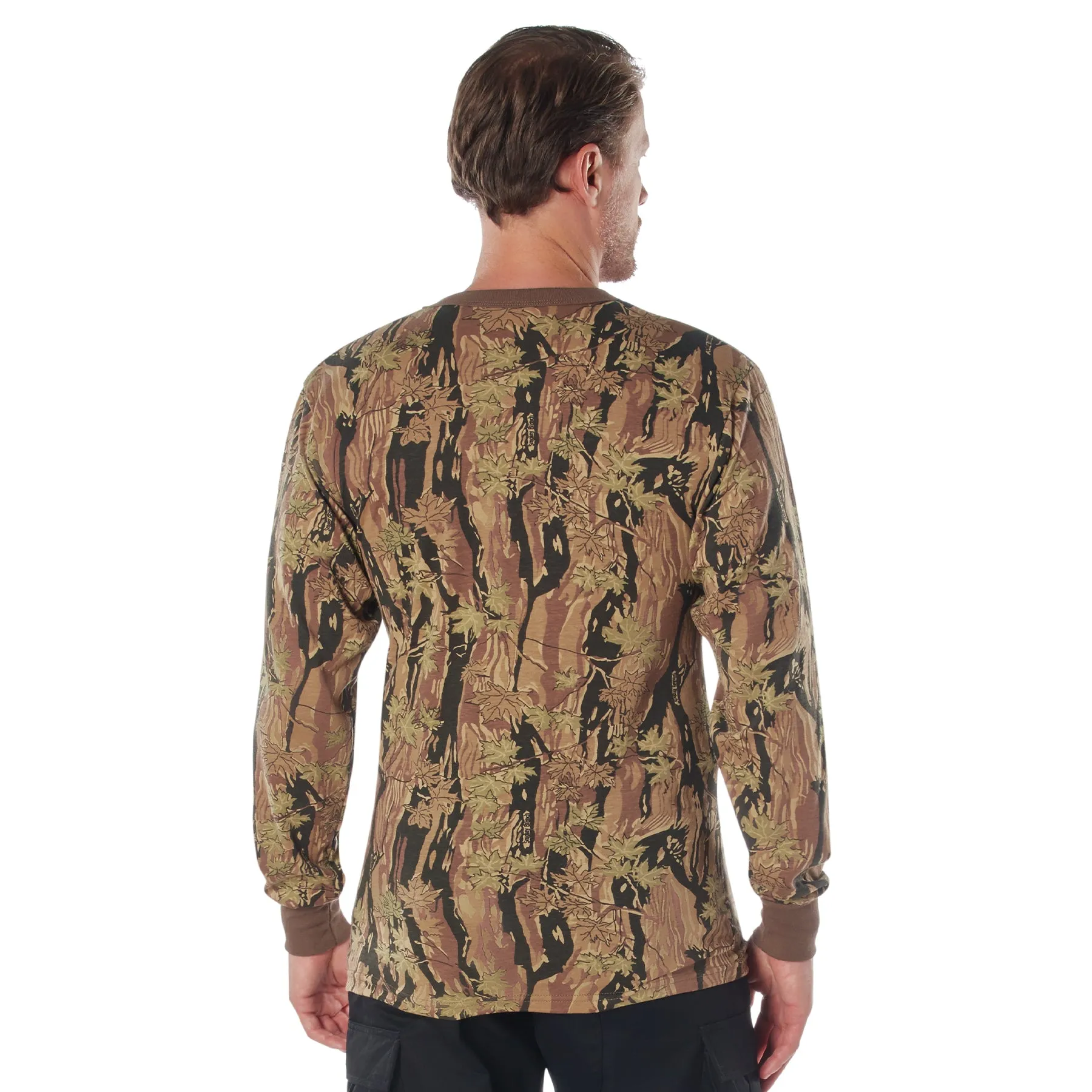 Camo Poly/Cotton Long Sleeve Shirts