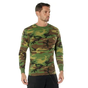 Camo Poly/Cotton Long Sleeve Shirts