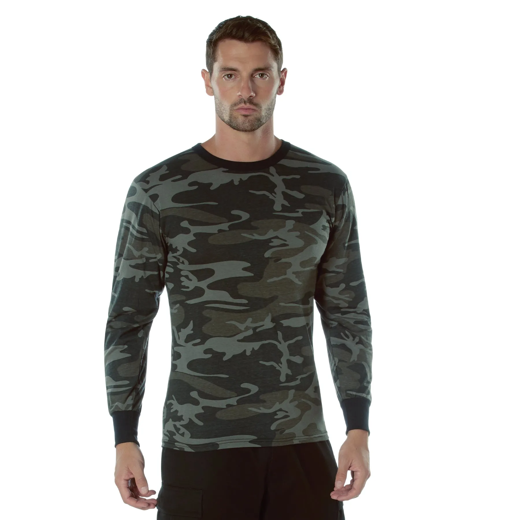 Camo Poly/Cotton Long Sleeve Shirts