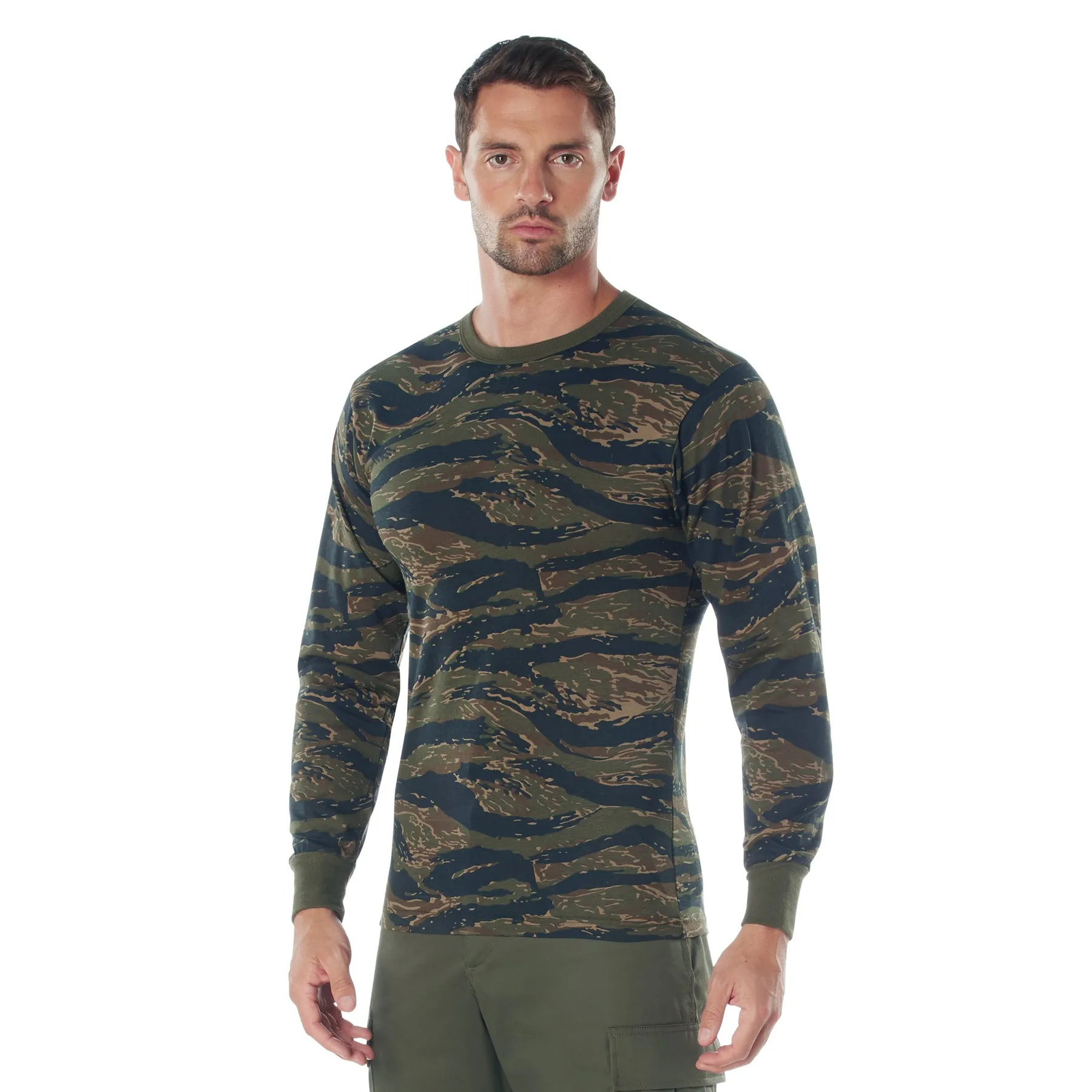 Camo Poly/Cotton Long Sleeve Shirts