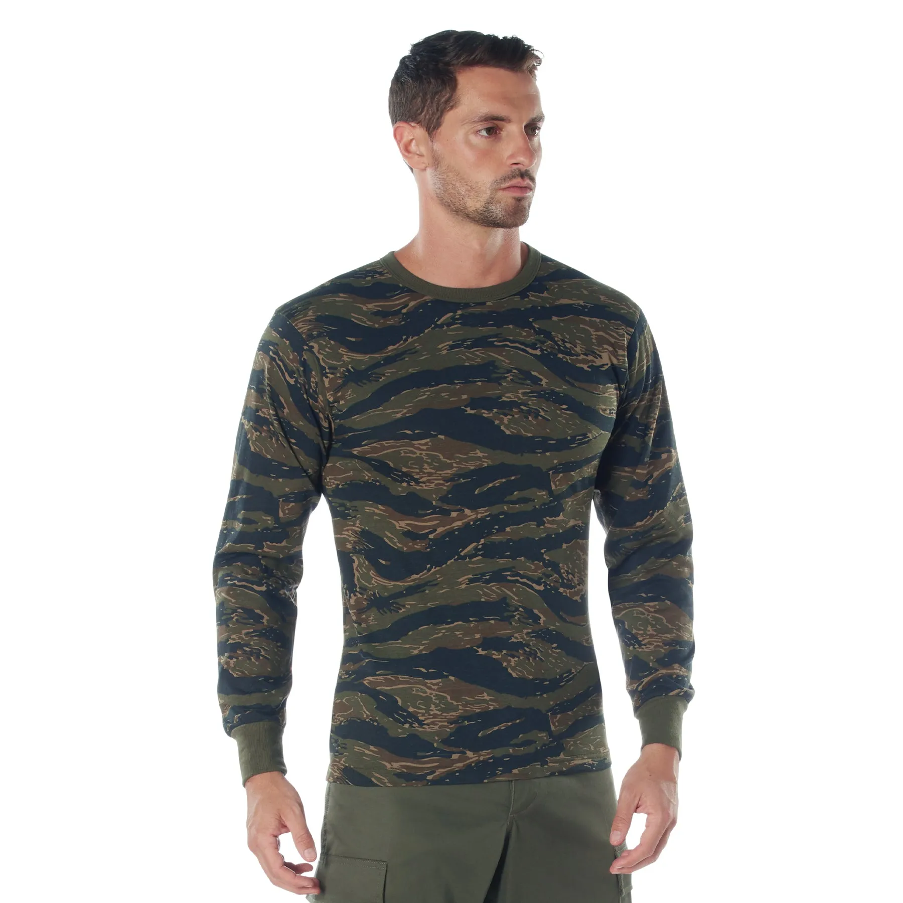 Camo Poly/Cotton Long Sleeve Shirts