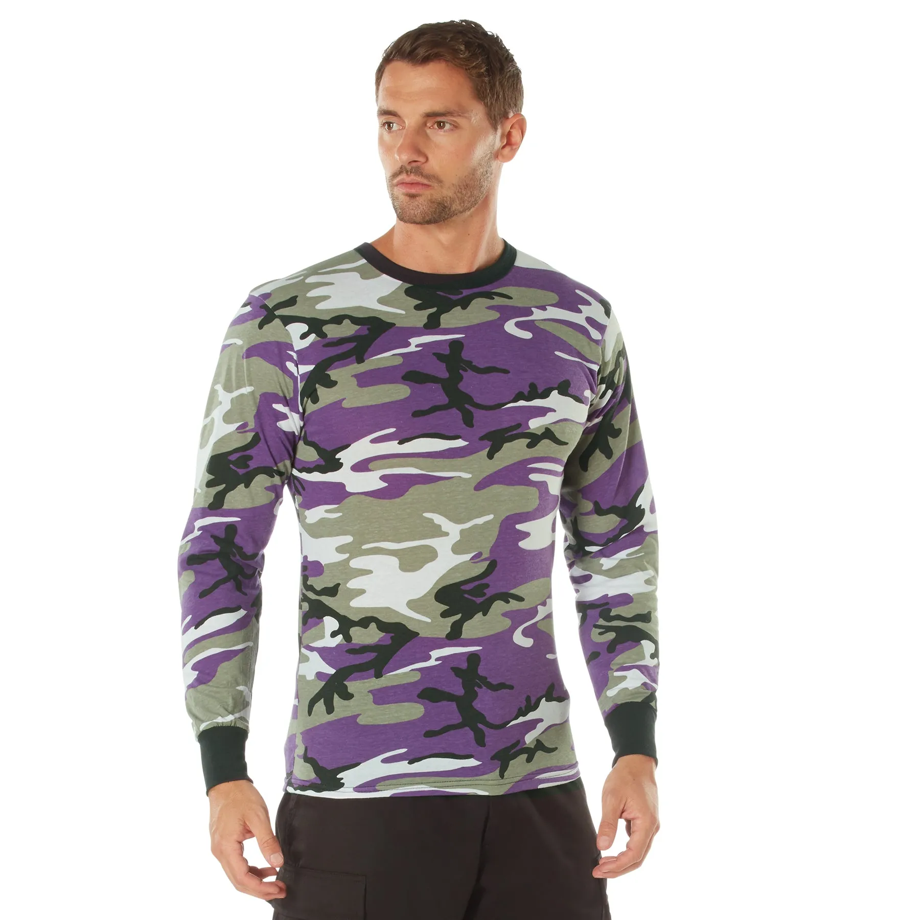 Camo Poly/Cotton Long Sleeve Shirts