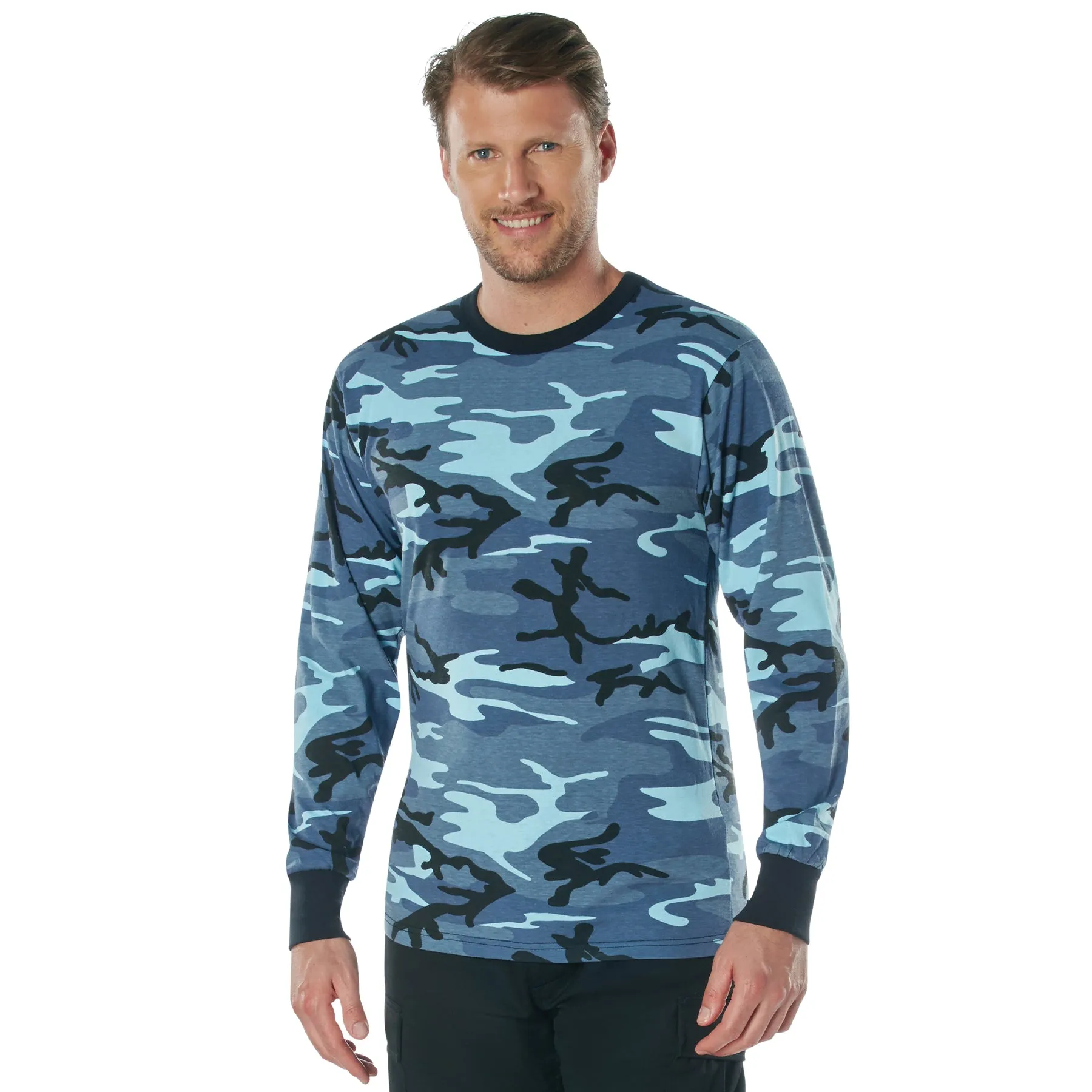 Camo Poly/Cotton Long Sleeve Shirts