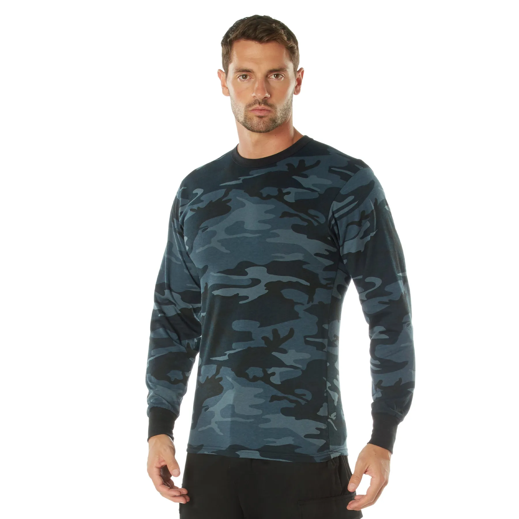 Camo Poly/Cotton Long Sleeve Shirts