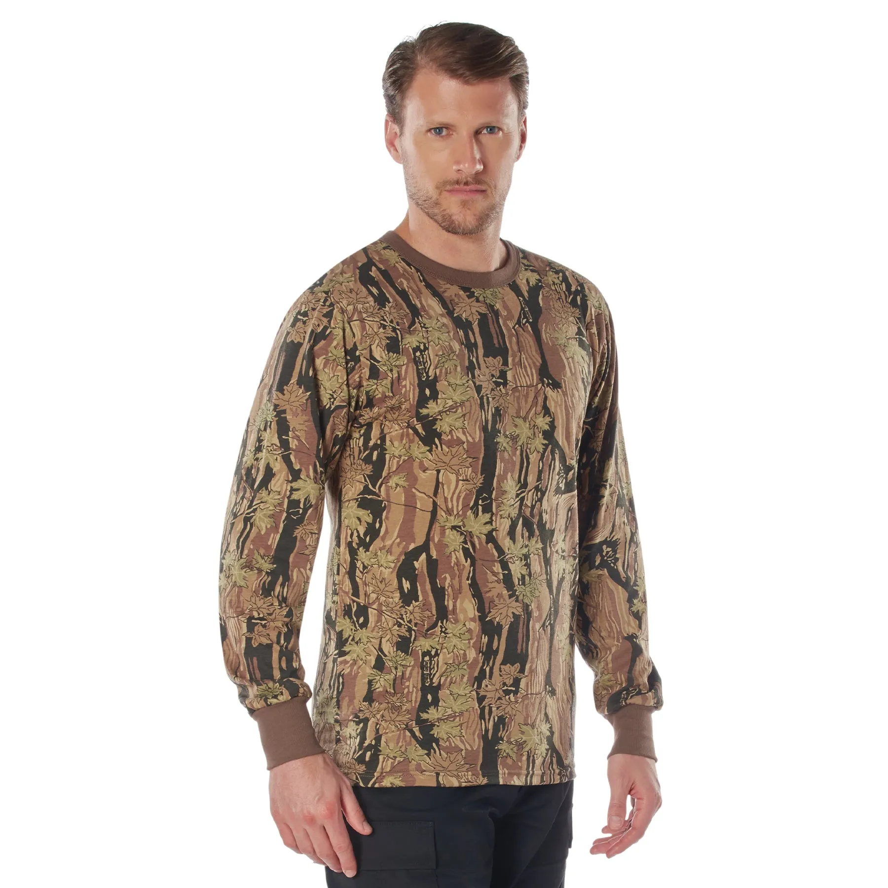 Camo Poly/Cotton Long Sleeve Shirts