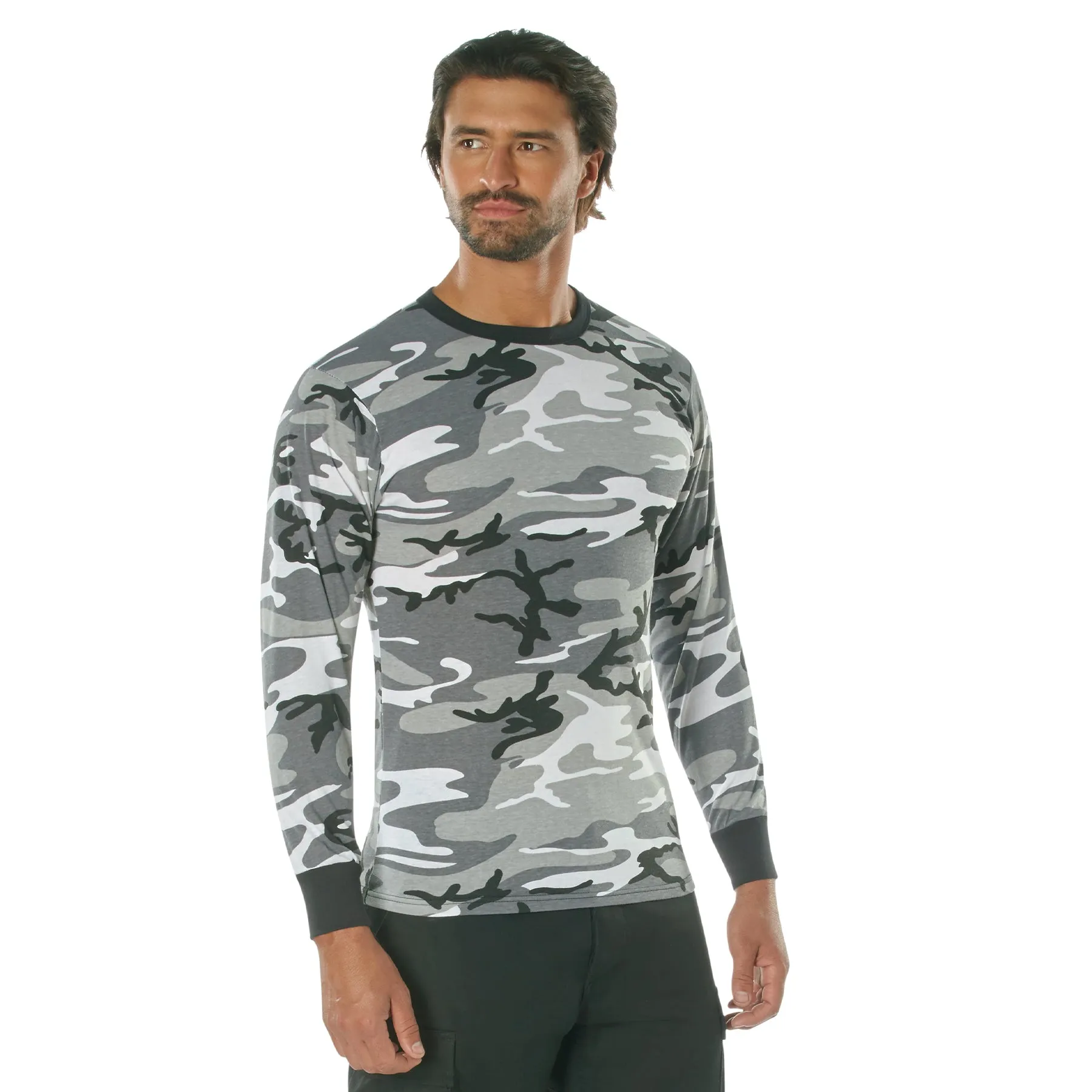 Camo Poly/Cotton Long Sleeve Shirts