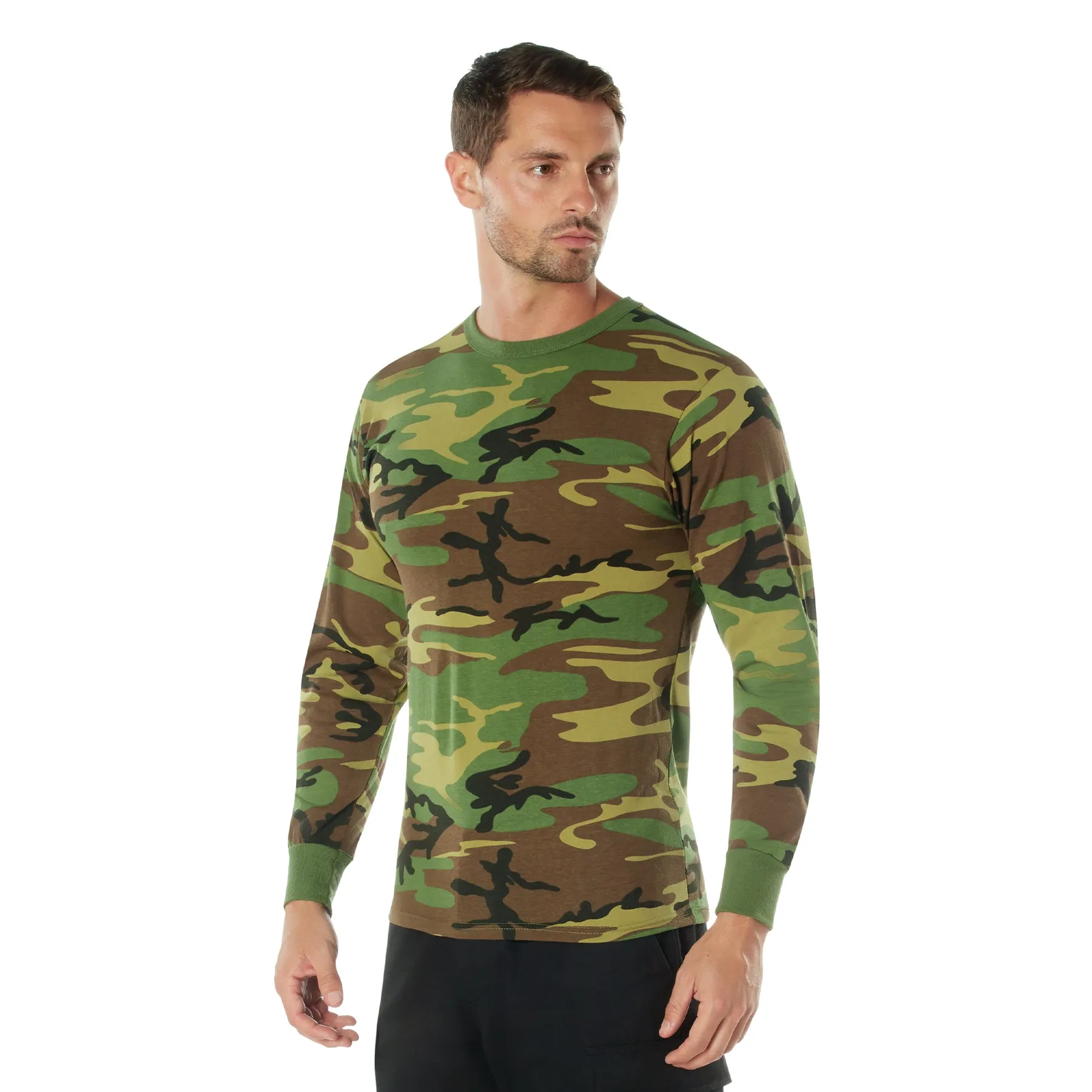 Camo Poly/Cotton Long Sleeve Shirts