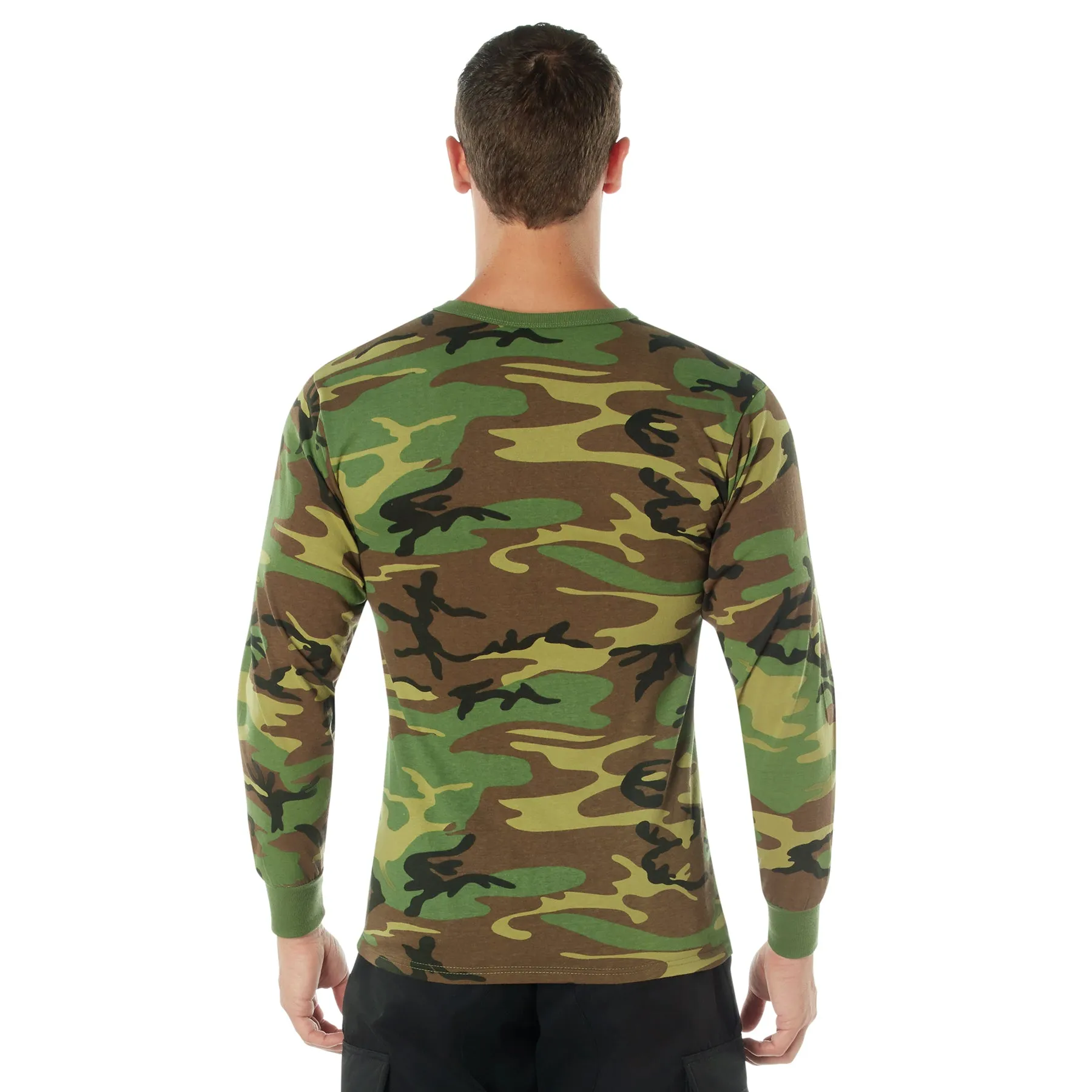 Camo Poly/Cotton Long Sleeve Shirts