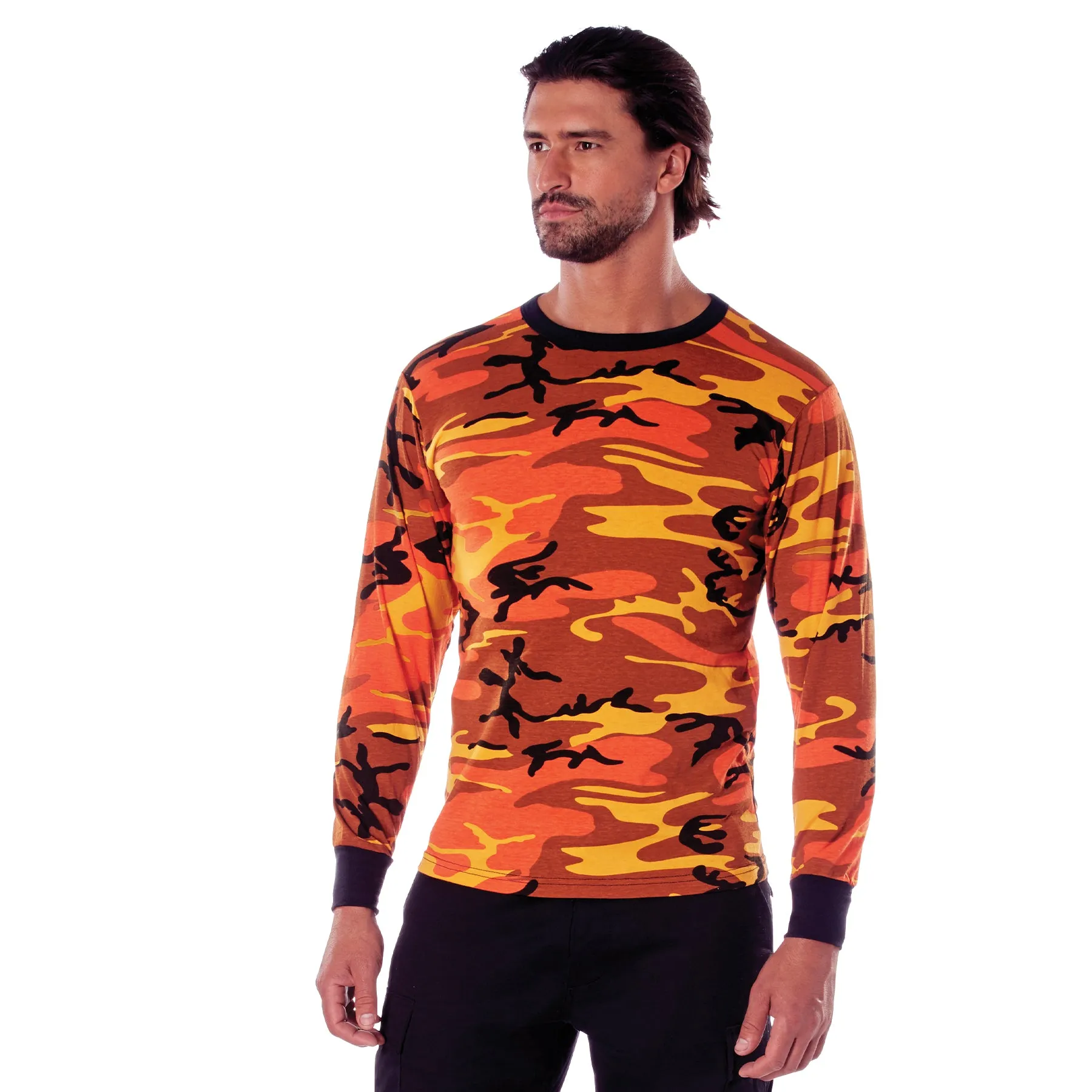 Camo Poly/Cotton Long Sleeve Shirts