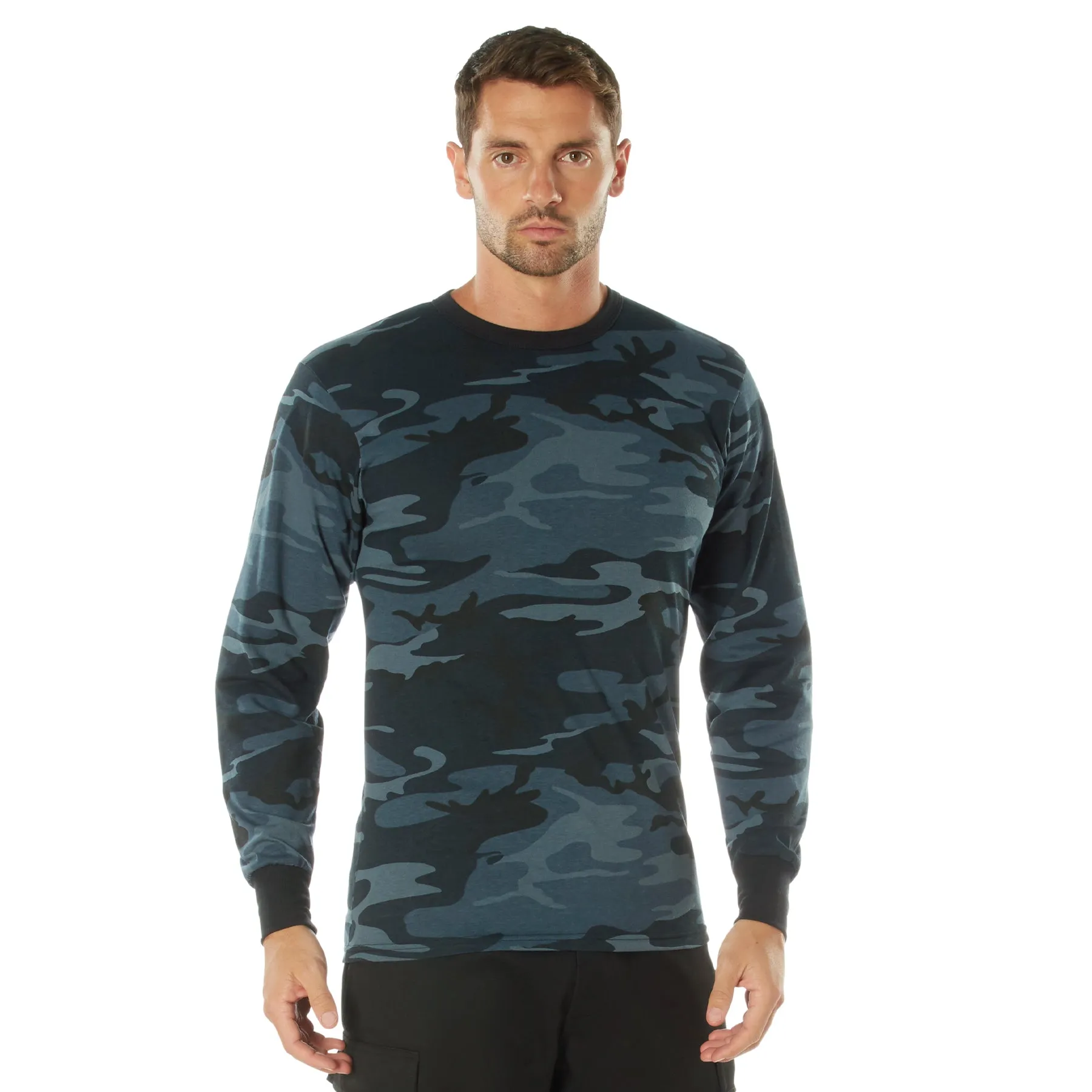 Camo Poly/Cotton Long Sleeve Shirts