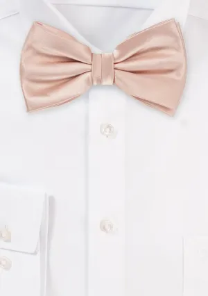 Champagne Solid Bowtie