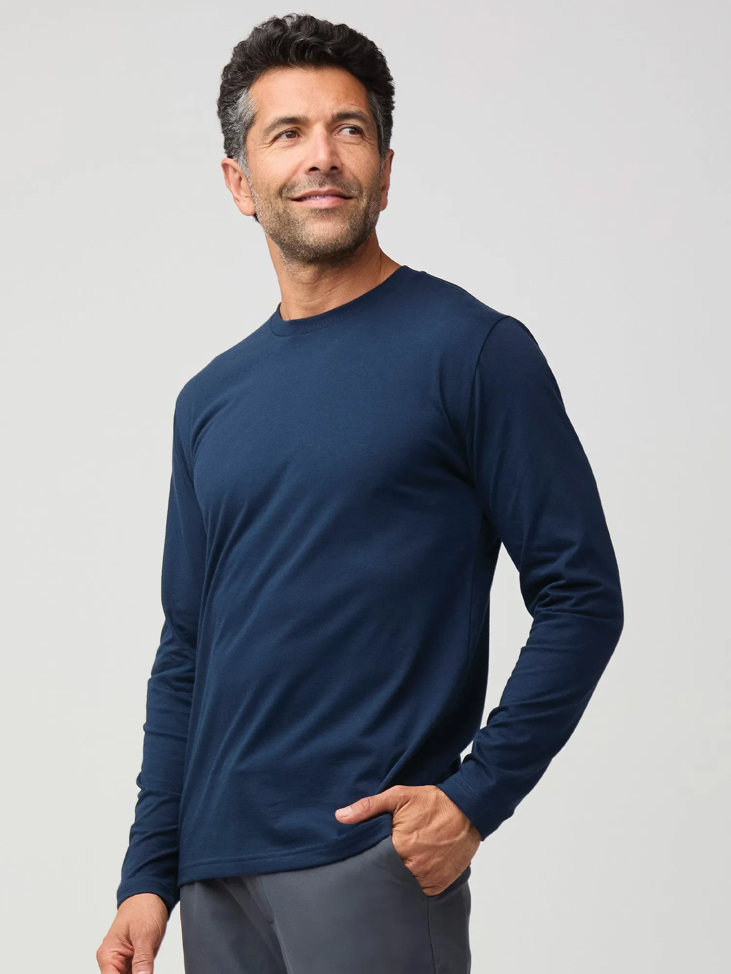 Fall Essentials Long Sleeve Crew 3-Pack