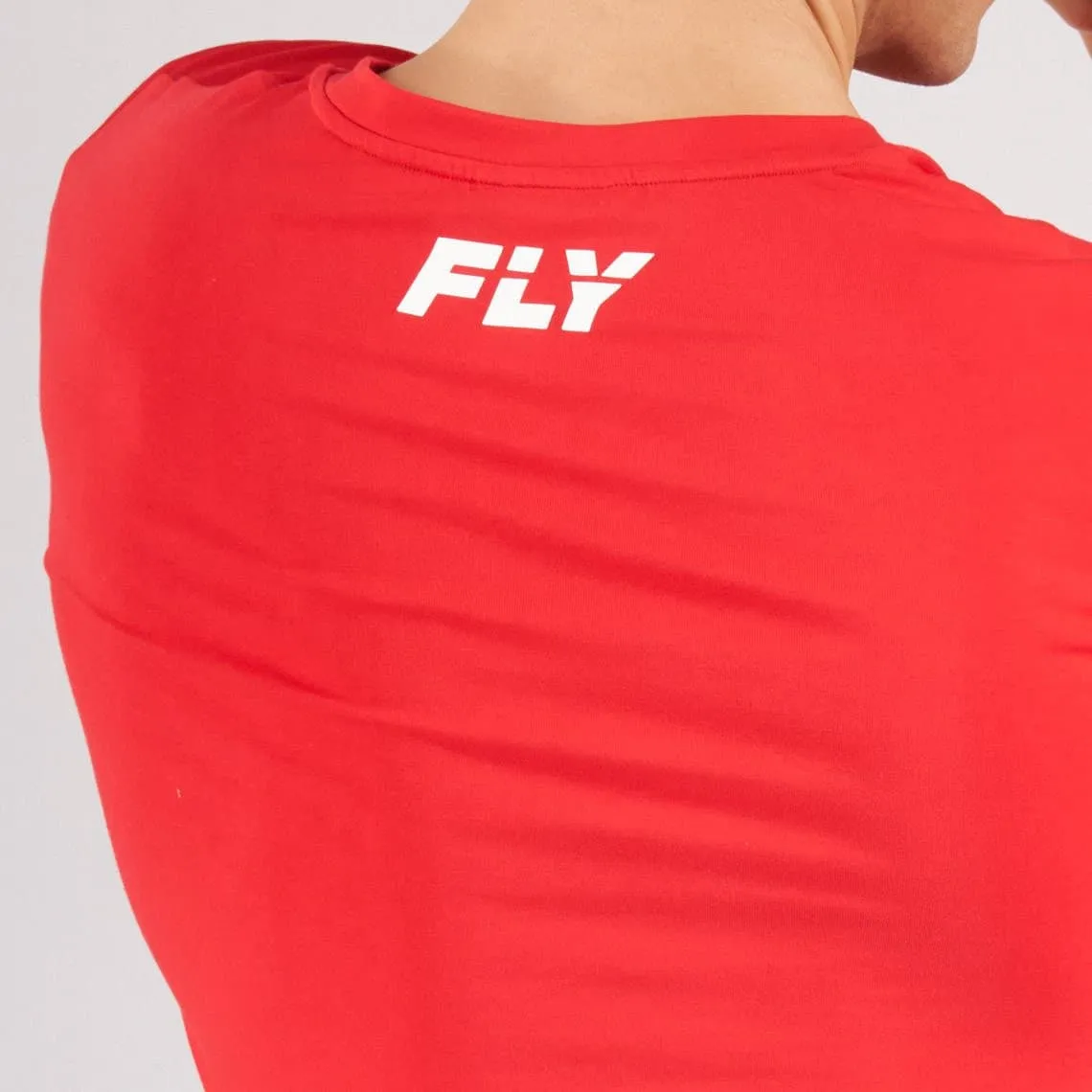 FLY BIG LOGO T - RED