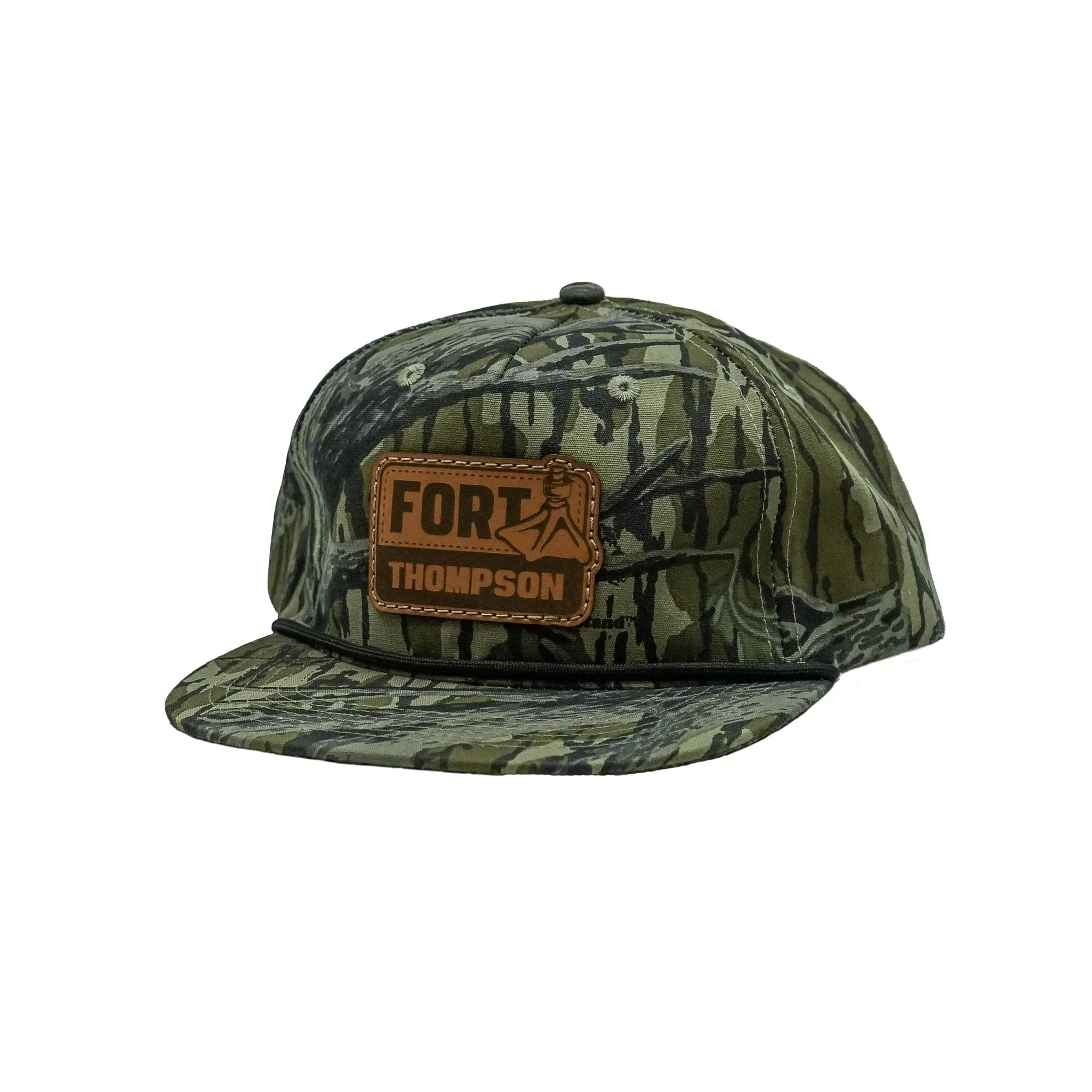 Fort Thompson Goat Rope Style Rectangle Patch Hat