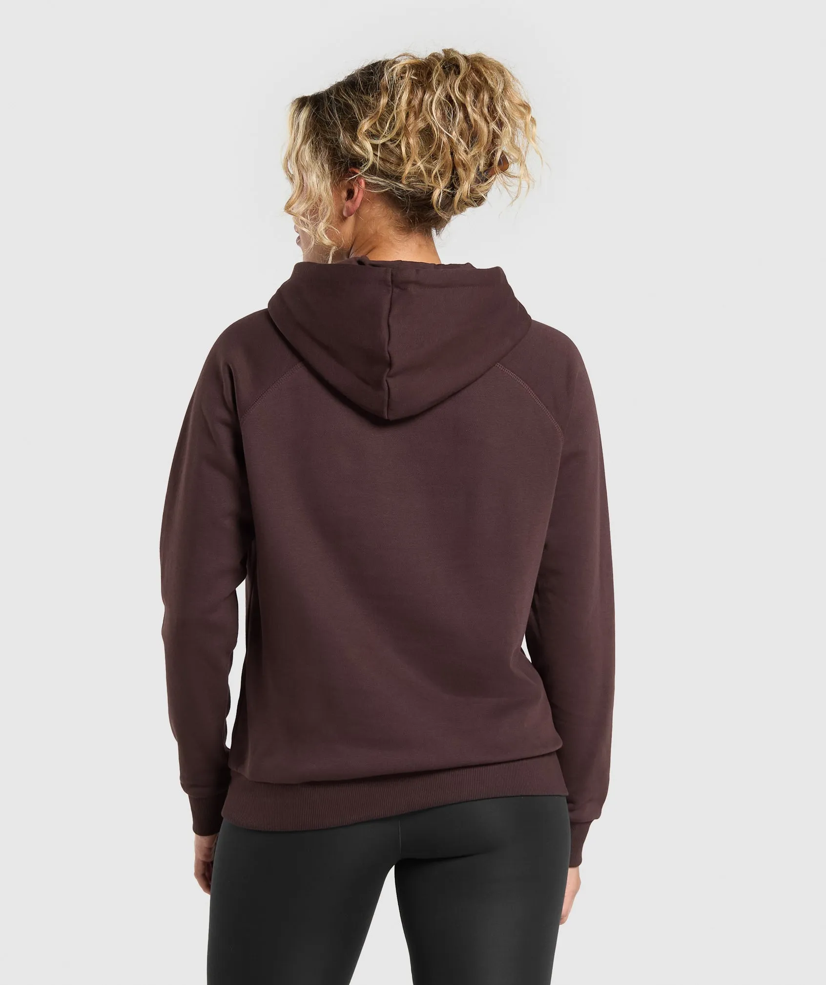 Gymshark Training Fleece Hoodie - Heritage Brown