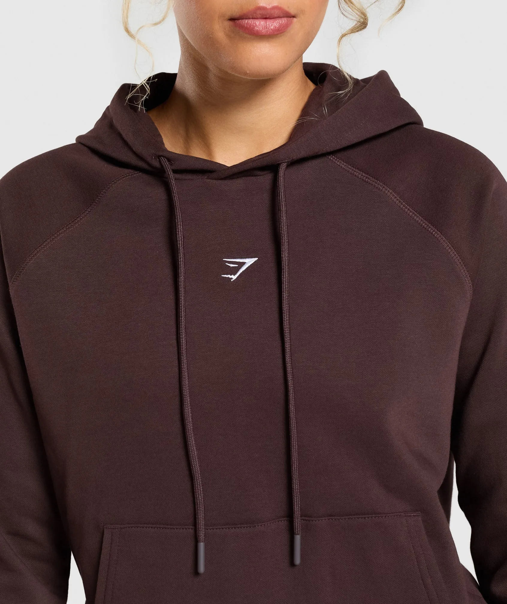 Gymshark Training Fleece Hoodie - Heritage Brown