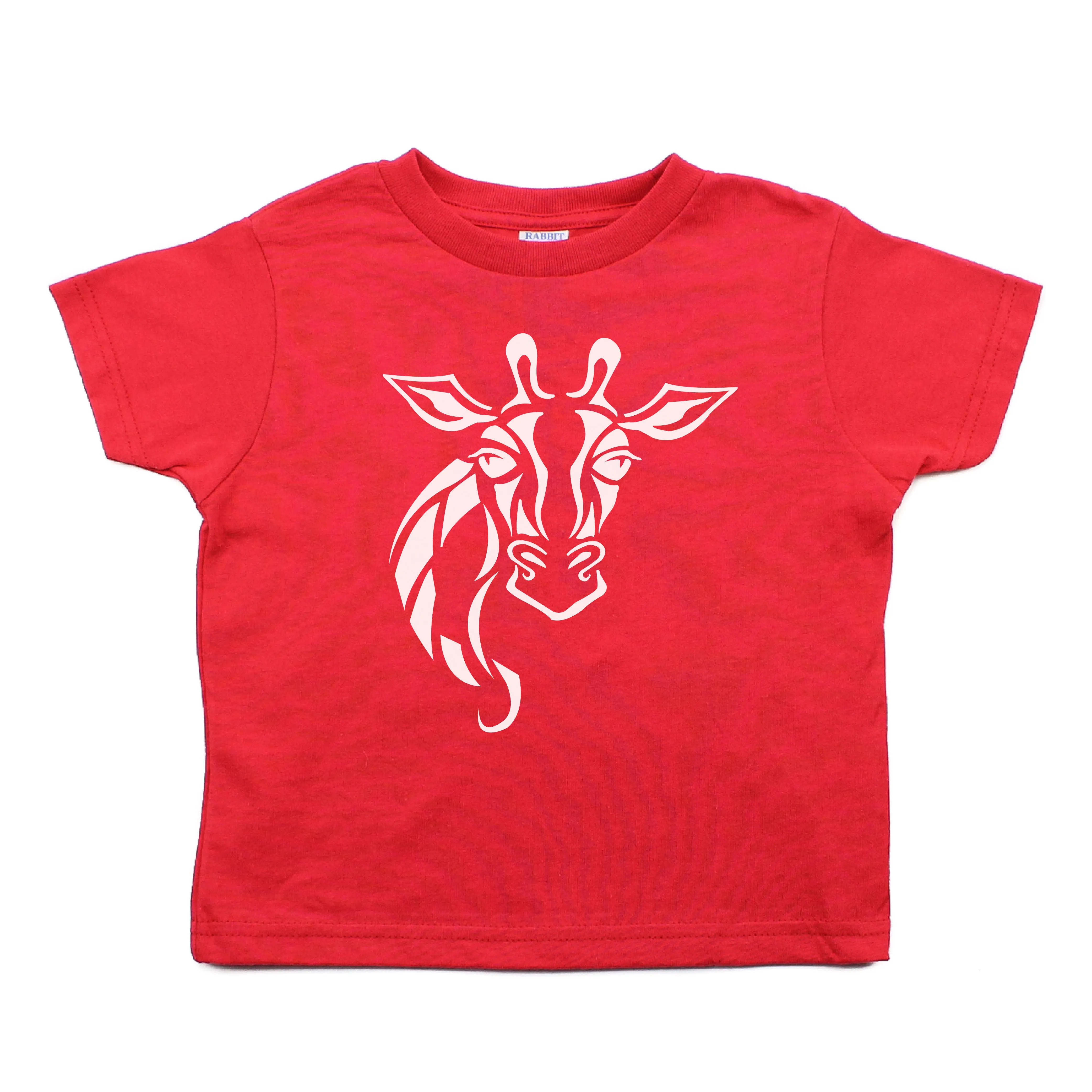 Lovely Giraffe Toddler Short Sleeve T-Shirt