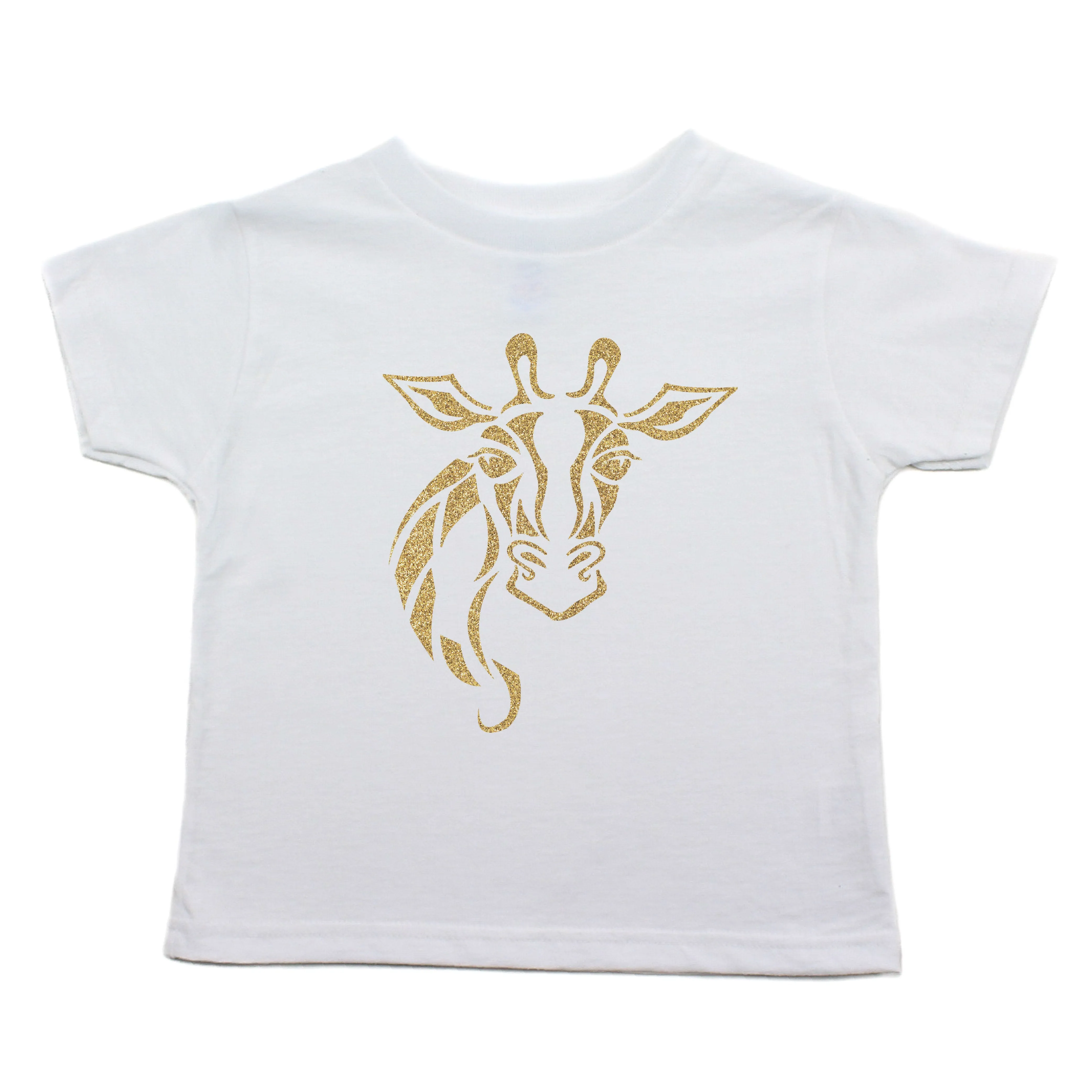 Lovely Giraffe Toddler Short Sleeve T-Shirt