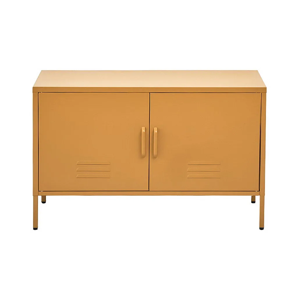 Magnus Metal Buffet Sideboard Cabinet - Yellow