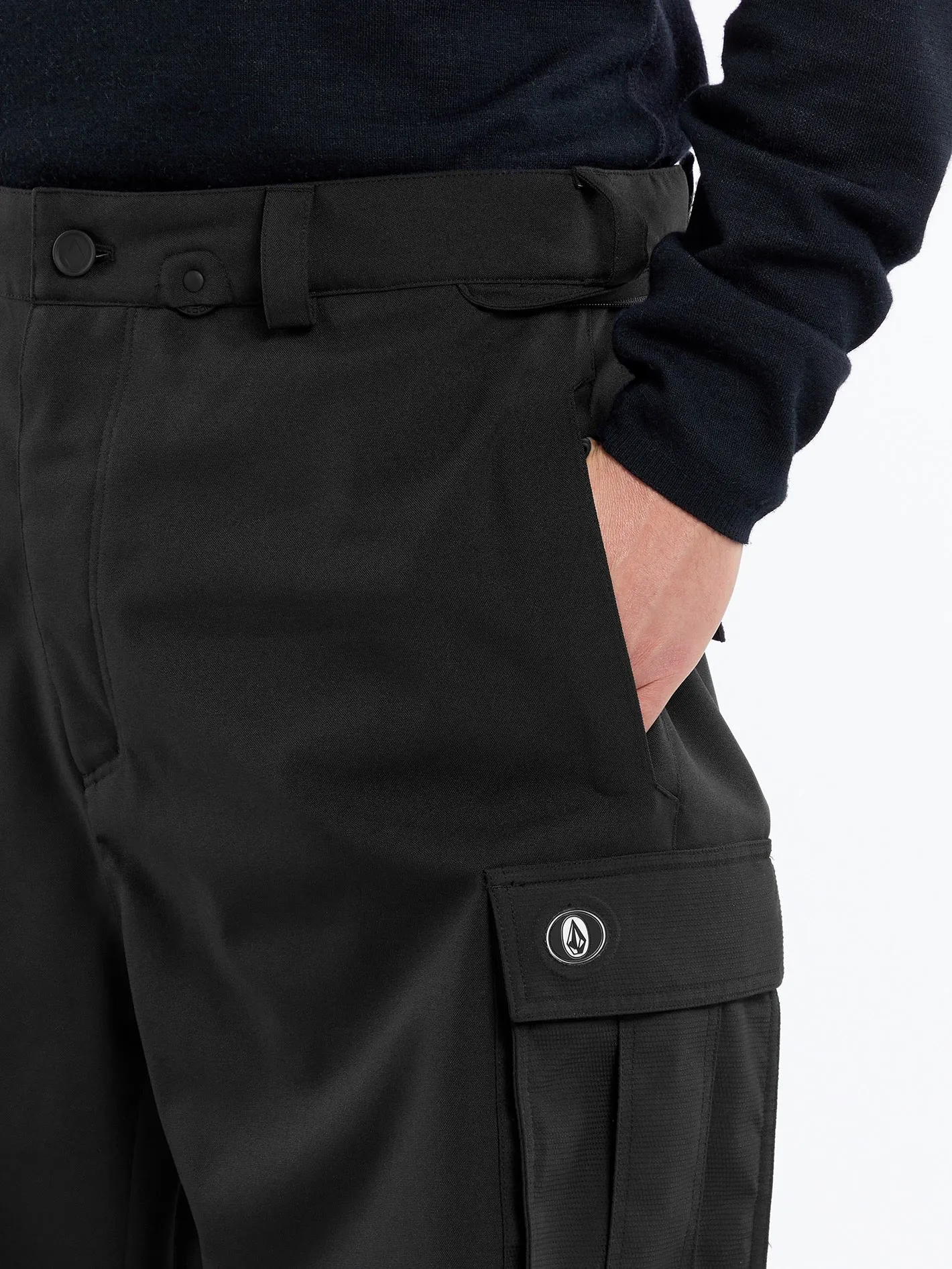 Mens Nwrk Baggy Pants - Black