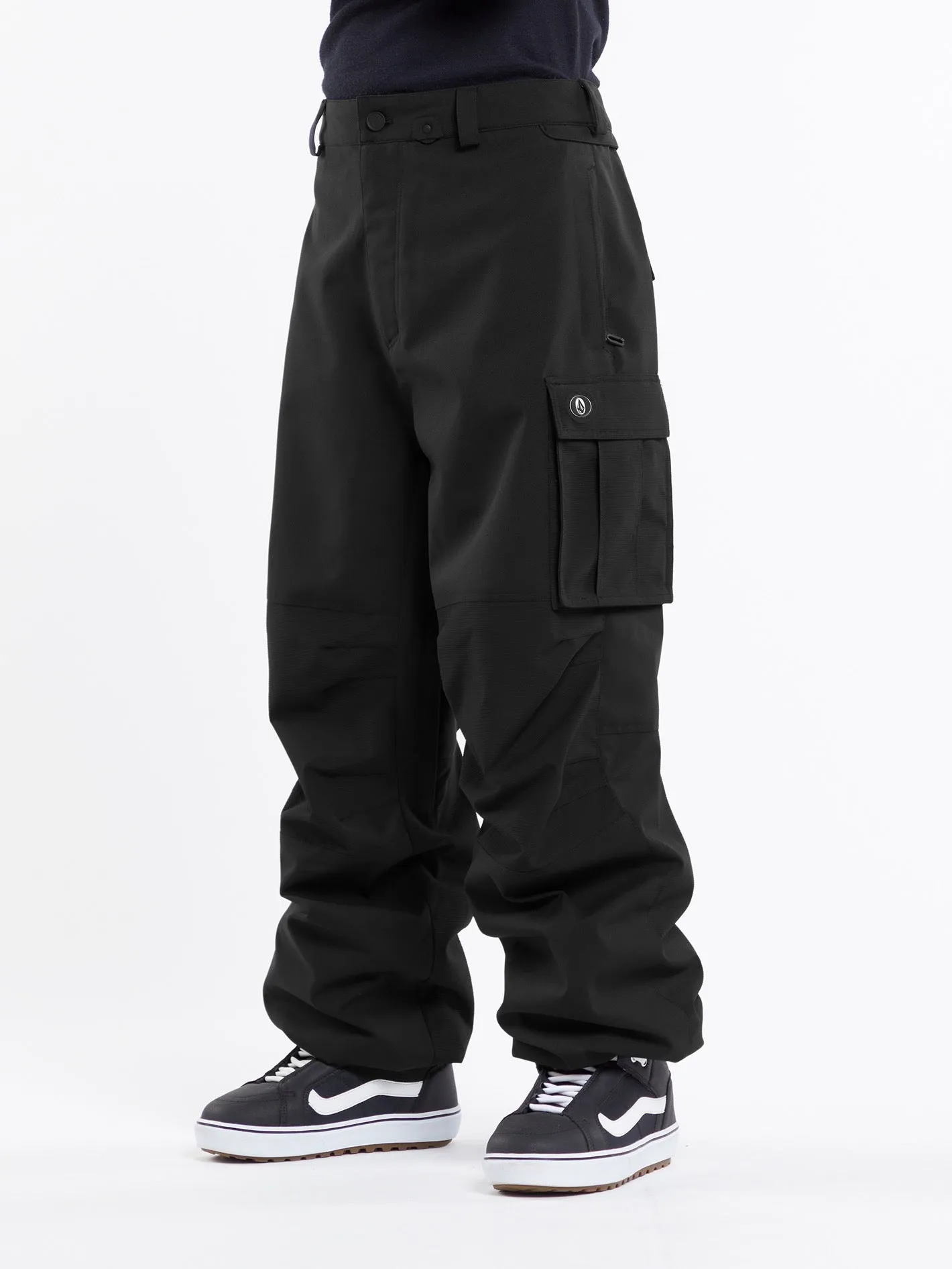 Mens Nwrk Baggy Pants - Black