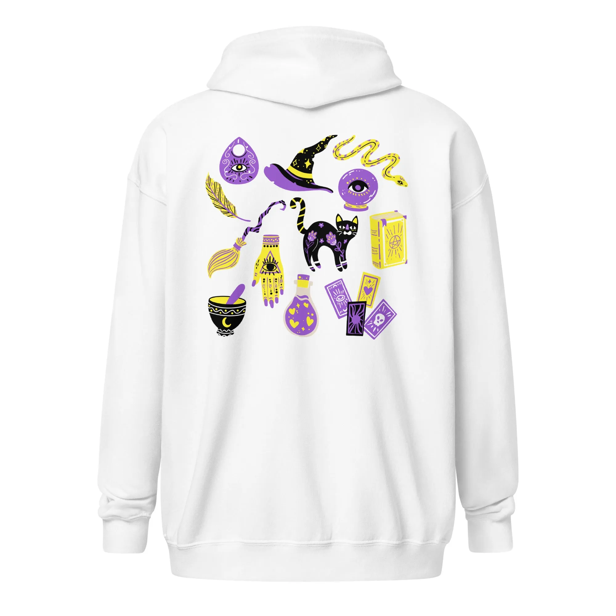 Non-Binary Witch Zip Hoodie