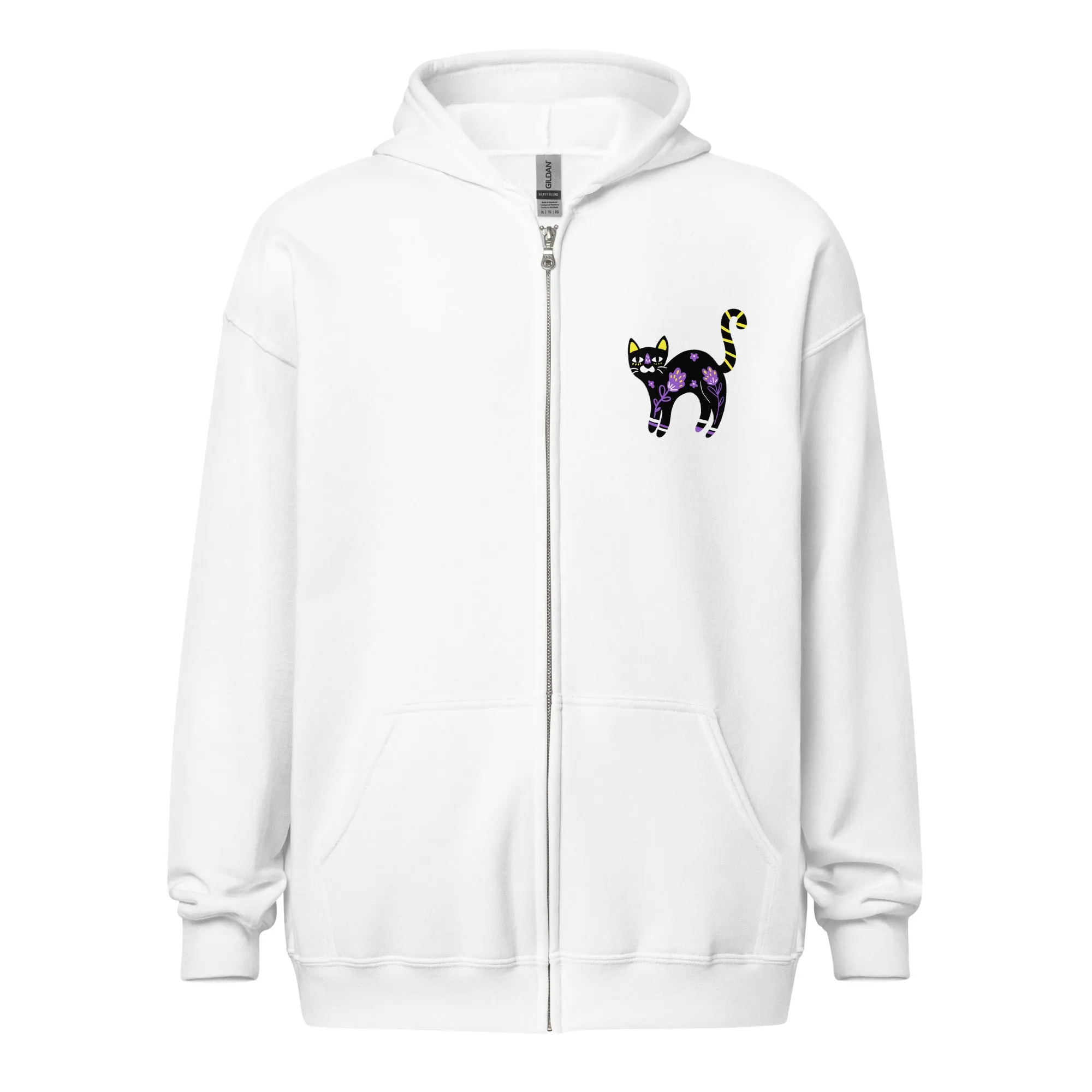 Non-Binary Witch Zip Hoodie