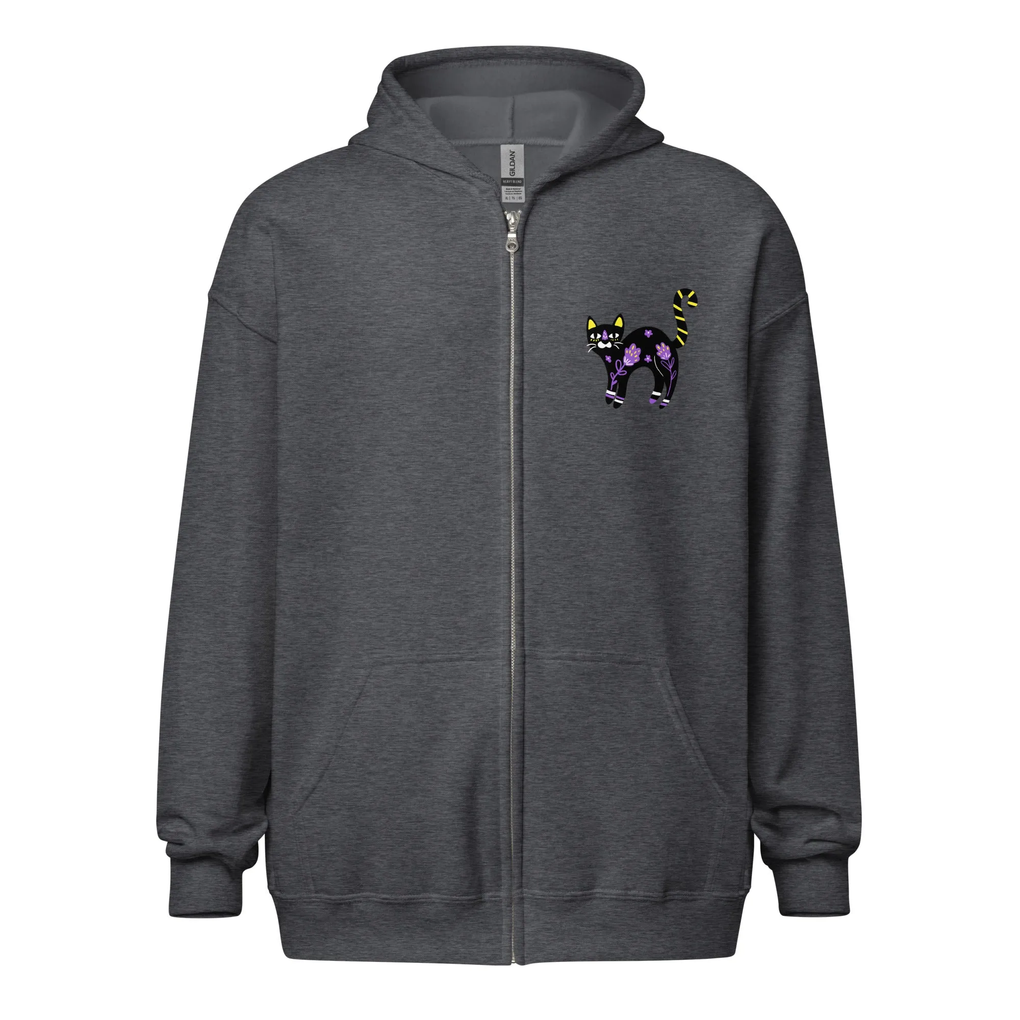 Non-Binary Witch Zip Hoodie