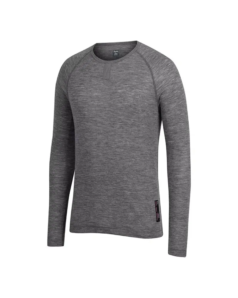 RAPHA Merino Base Layer Long Sleeve - Grey