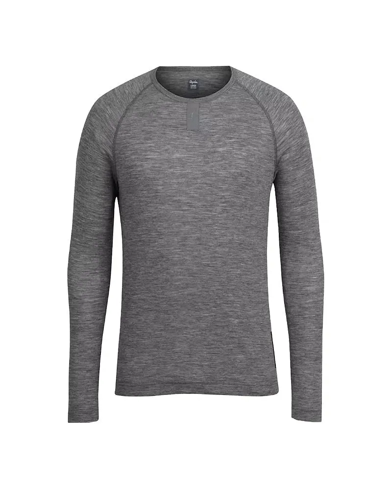 RAPHA Merino Base Layer Long Sleeve - Grey