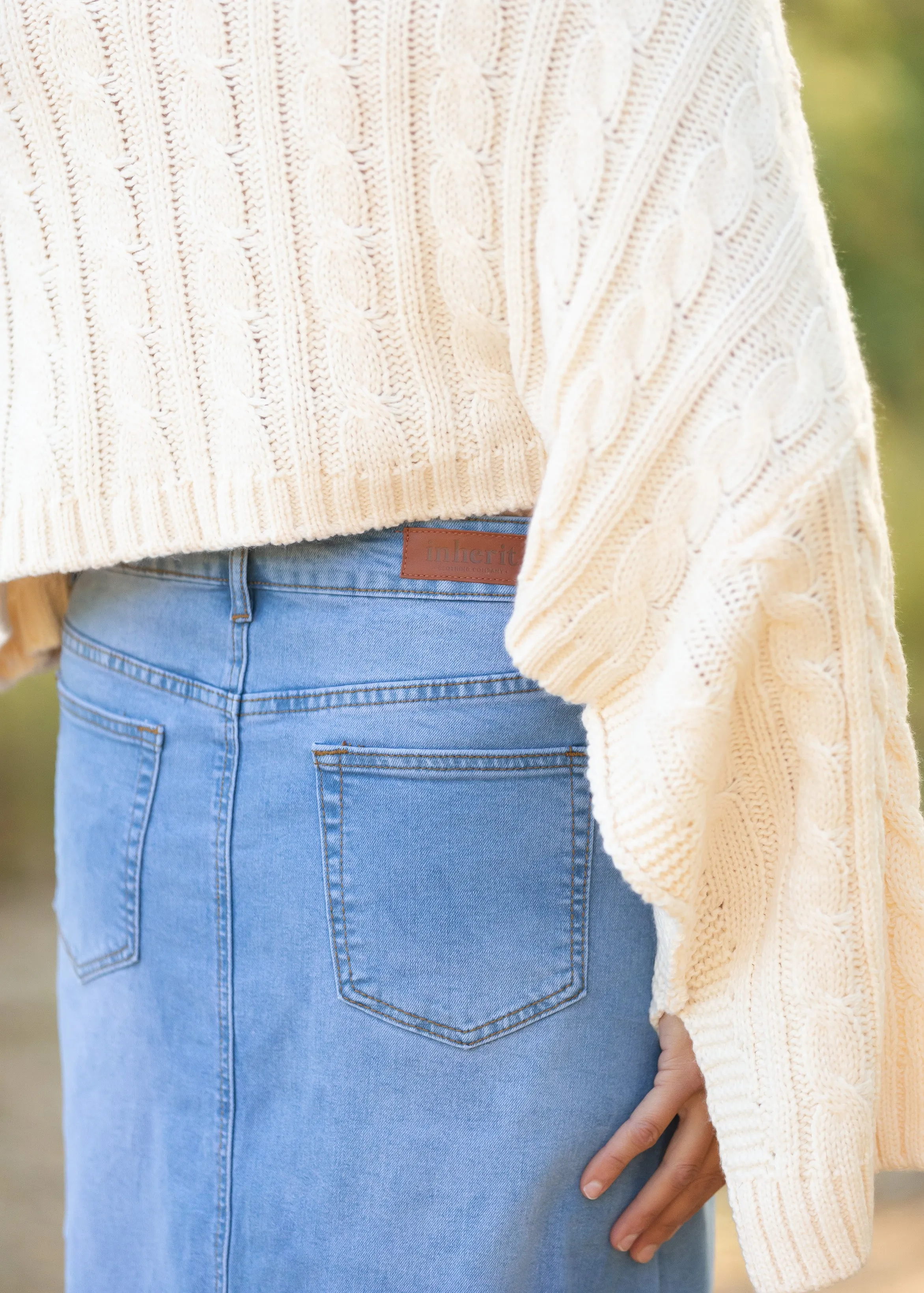 Sloan Knit Cream Short Sweater