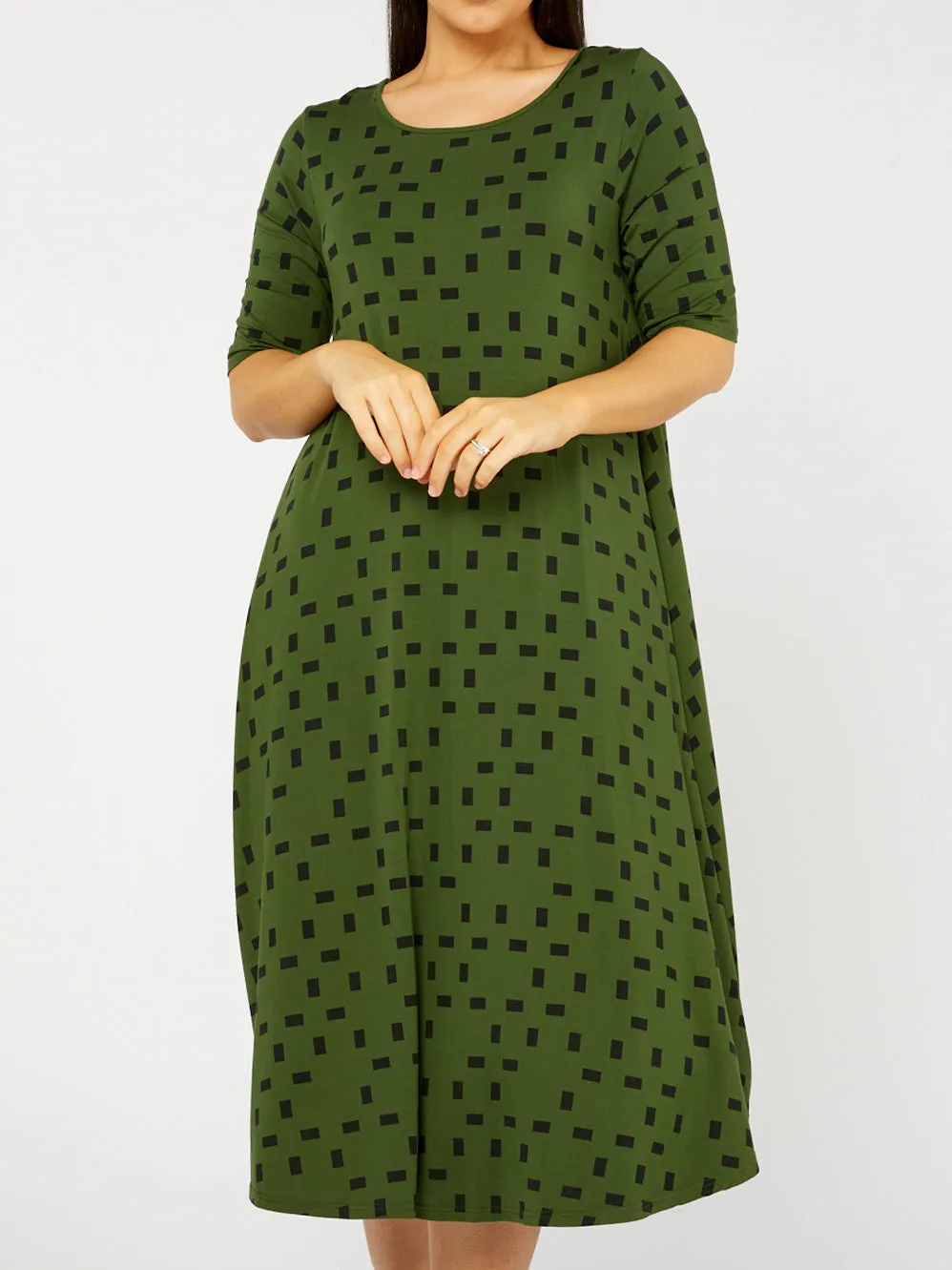 TANI MOSS TRI DRESS