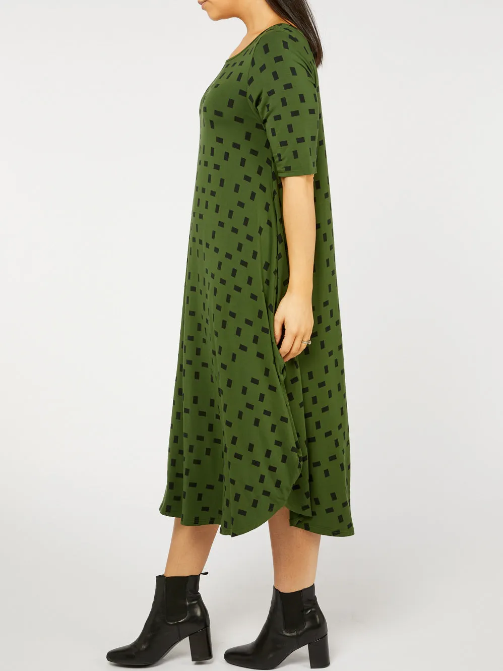 TANI MOSS TRI DRESS