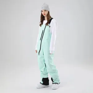 Unisex One-piece Ski Snow Insulated Bibs Pants