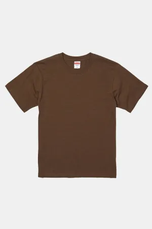 United Athle 5942 Classic Heavyweight 6.2oz T-shirt (Dark Brown)