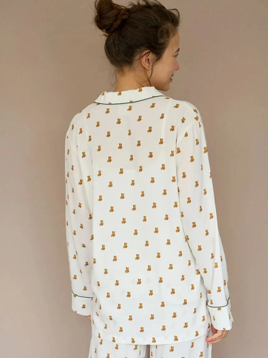 Variation Long Sleeve Pajama Shirts