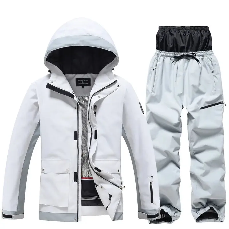 Women Outdoor Snowboarding Suits Winter Ski Jakcet & Pants Outwear