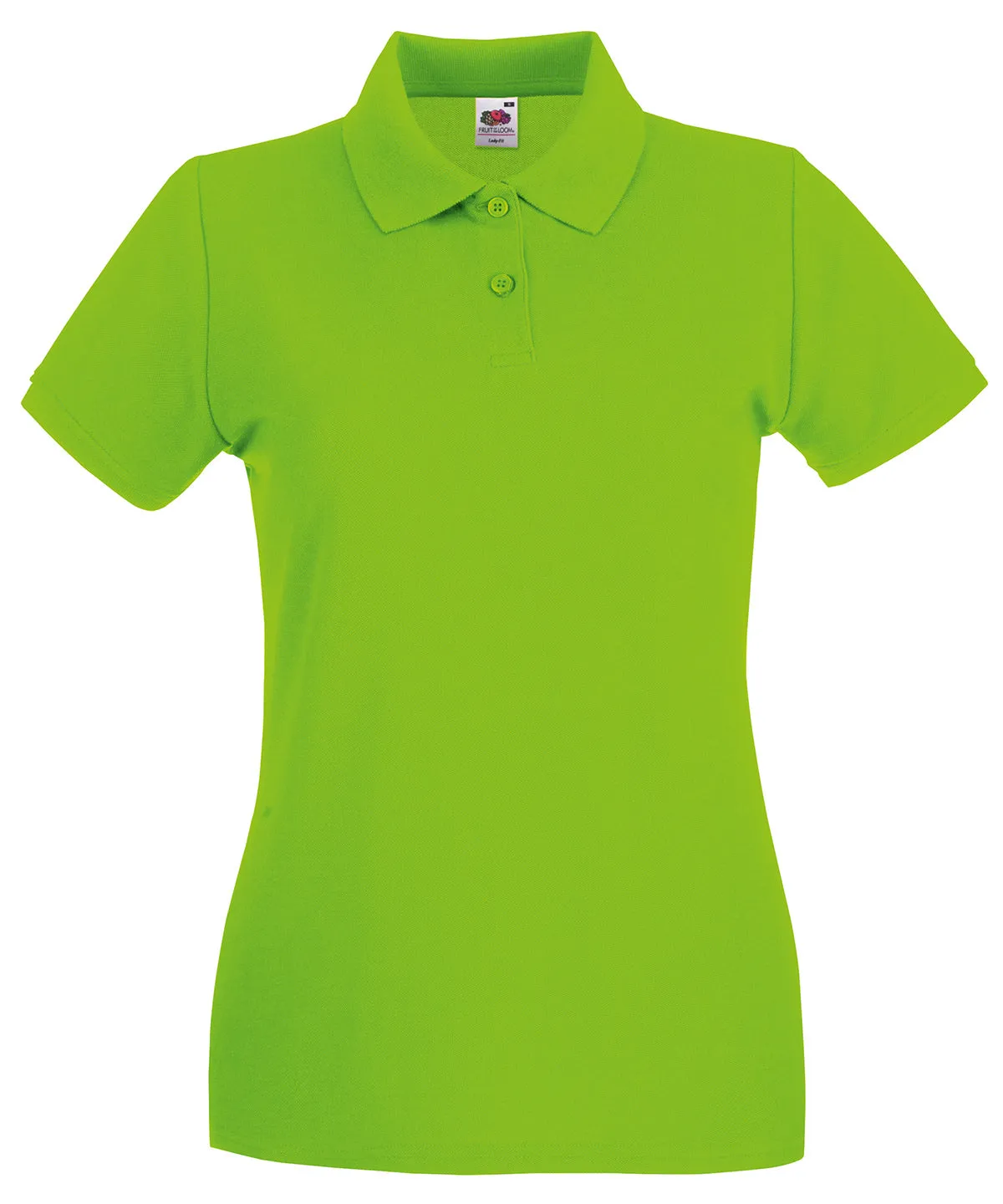 Womens premium polo | Lime