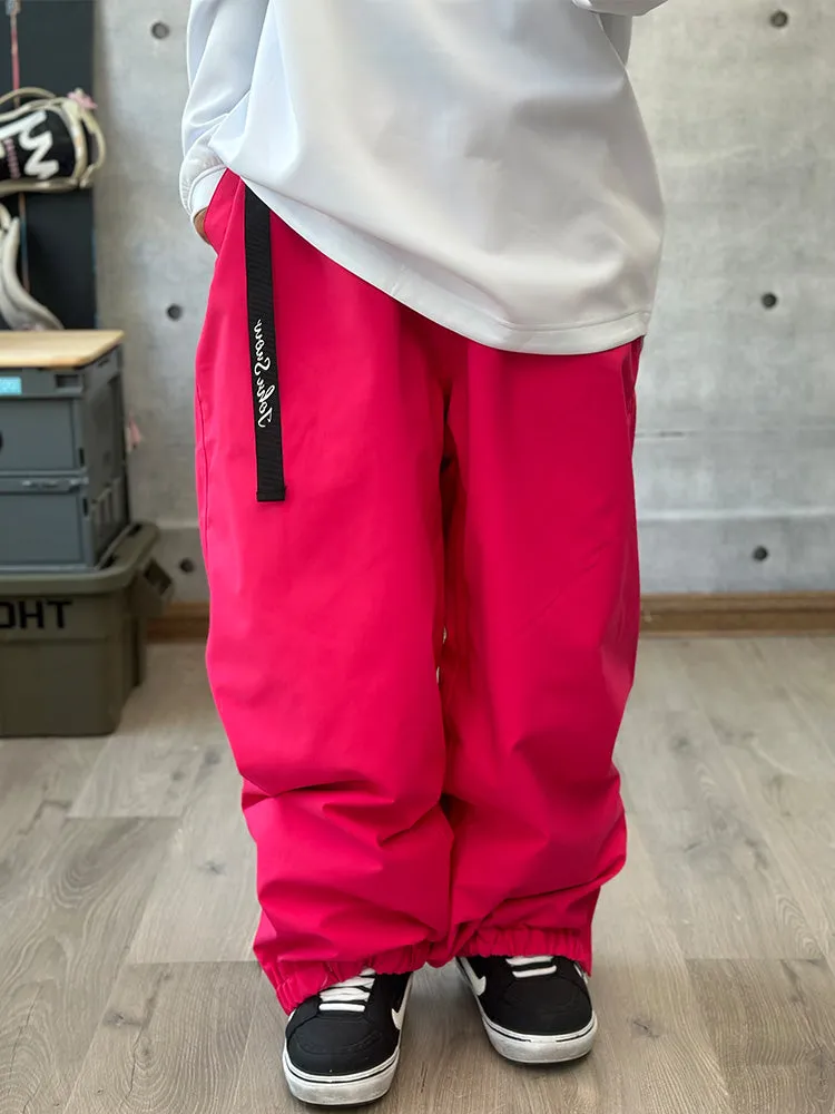 Women's Unisex SnowBound Urban Flex Oversize Cargo Snow Pants